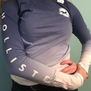 Hollister Ombre Long Sleeve Tee